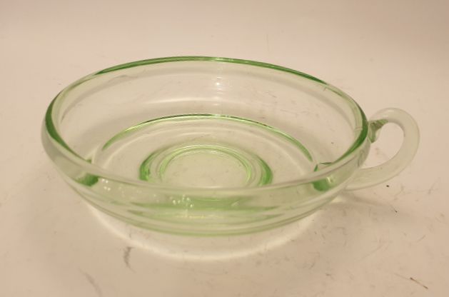 Gullaskruf Ring green dessert bowl glass