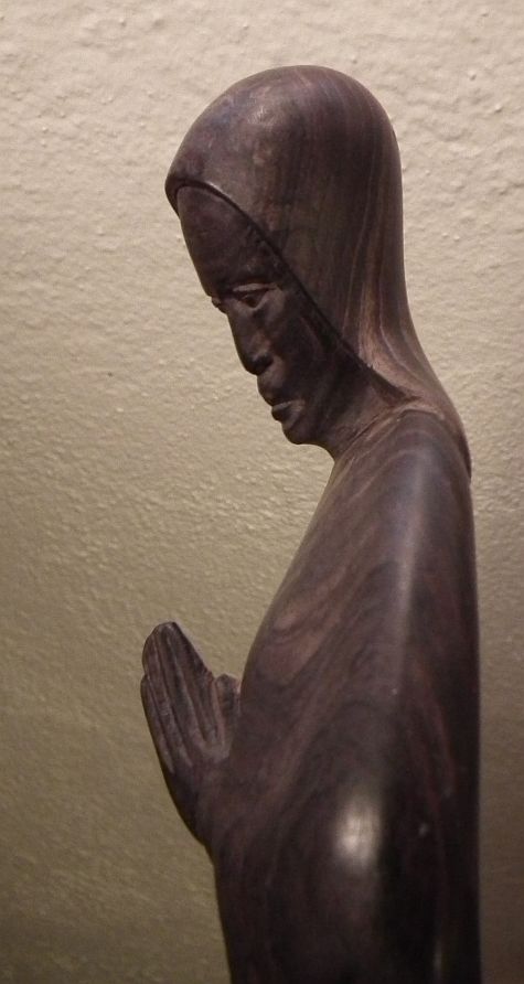 Makonde figurine madonna - 5