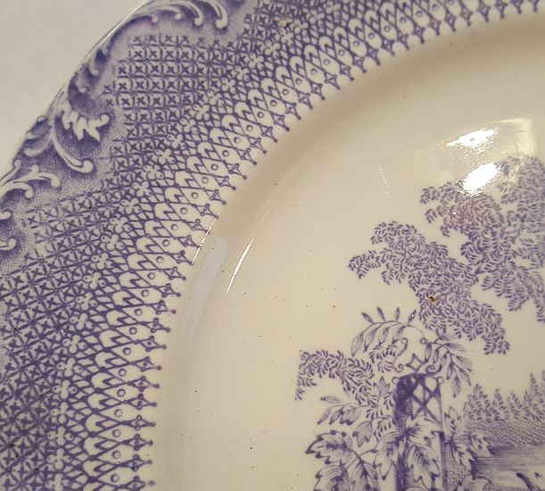 Lacepattern, dinner plate - 2