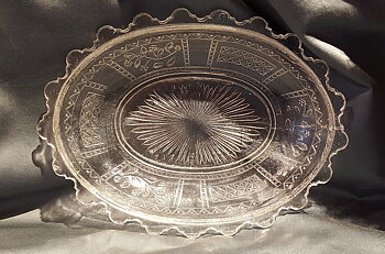 Bowl with edge 19th century