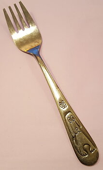 Butterfly and dog fork