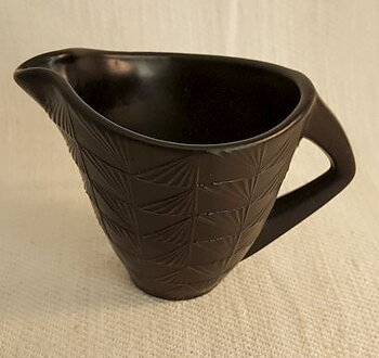 Afors black creamer 1950s