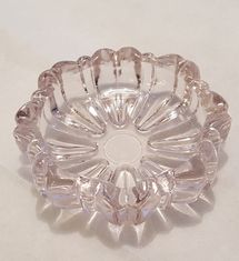 Bowl small purple pressed glass - 2