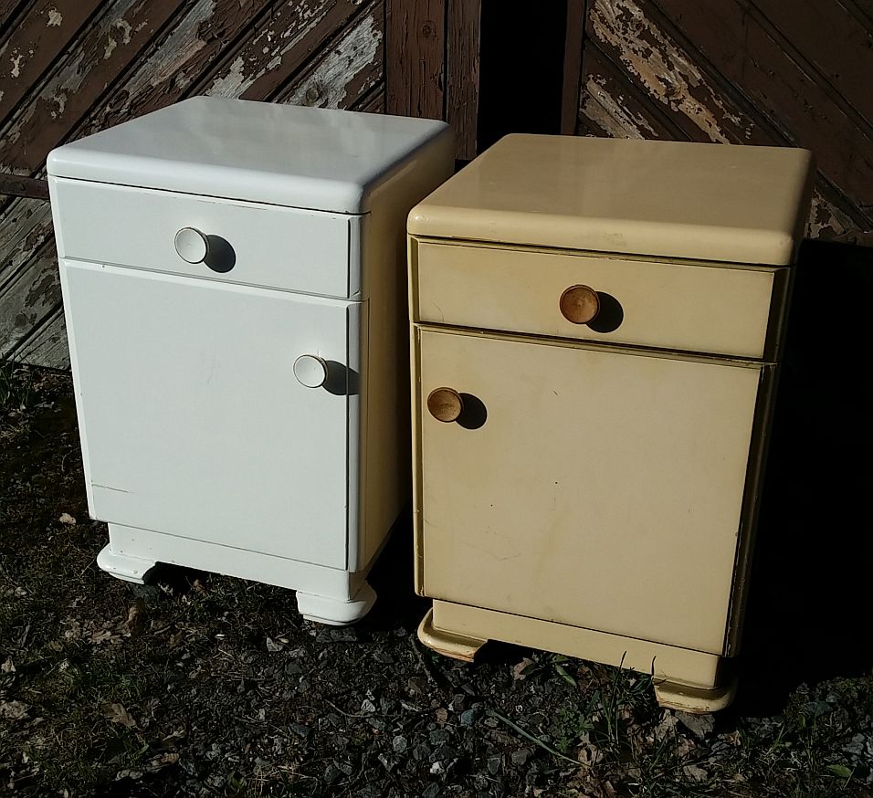 Bedside cupboards 1930s