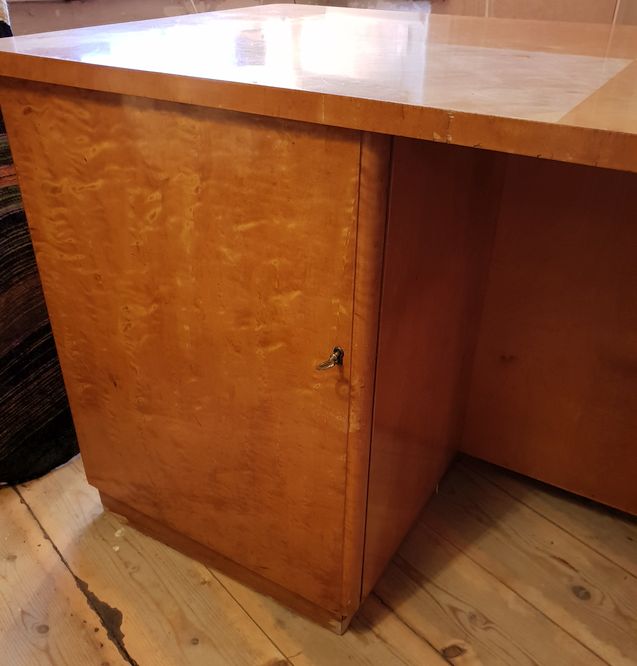 Desk birch, 1940s - 2
