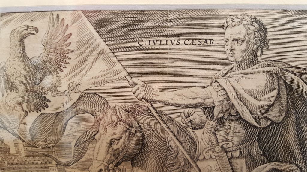 Collaert Adriaen engraving Julius Caesar 16th-16th century - 2