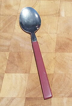 Fiesta burgundy spoon