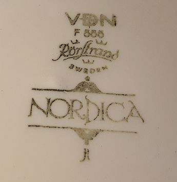 Nordica förrättstallrik - 3