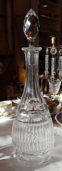  Wine decanter, crystal