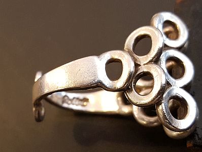 Ring silver Meredith Robb - 2