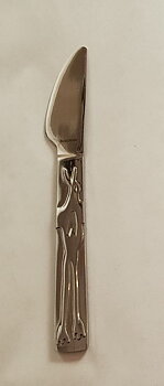 Knife with flying bird