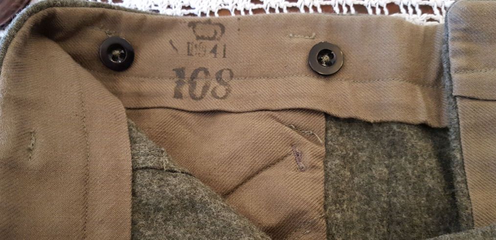 Army winter trousers wool - 3