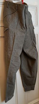 Army winter trousers wool