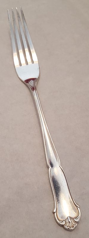 Queen Victoria sandwich fork electroplate