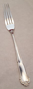 Queen Victoria sandwich fork electroplate