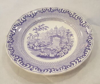 Lacepattern, saladplate
