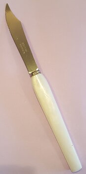 Fruktkniv med pärlemorskaft