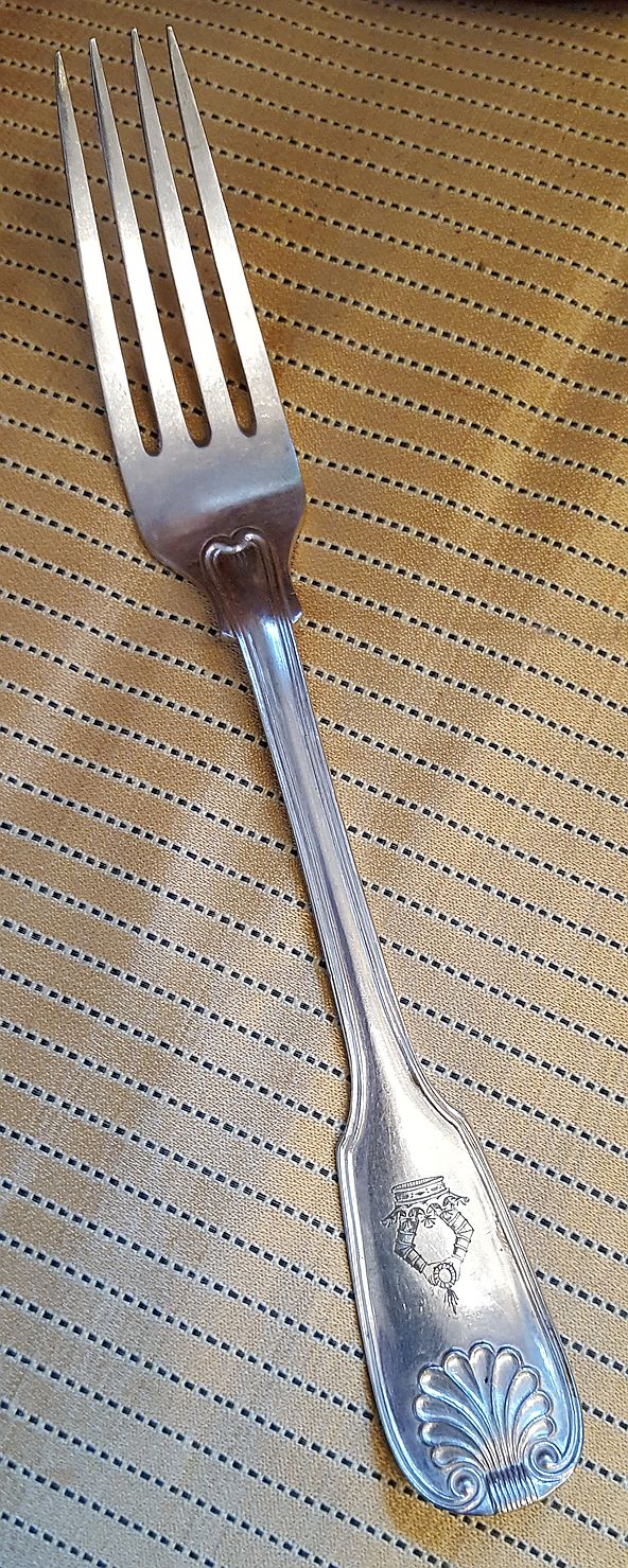 Ehrensvard escutcheon starterfork electroplate
