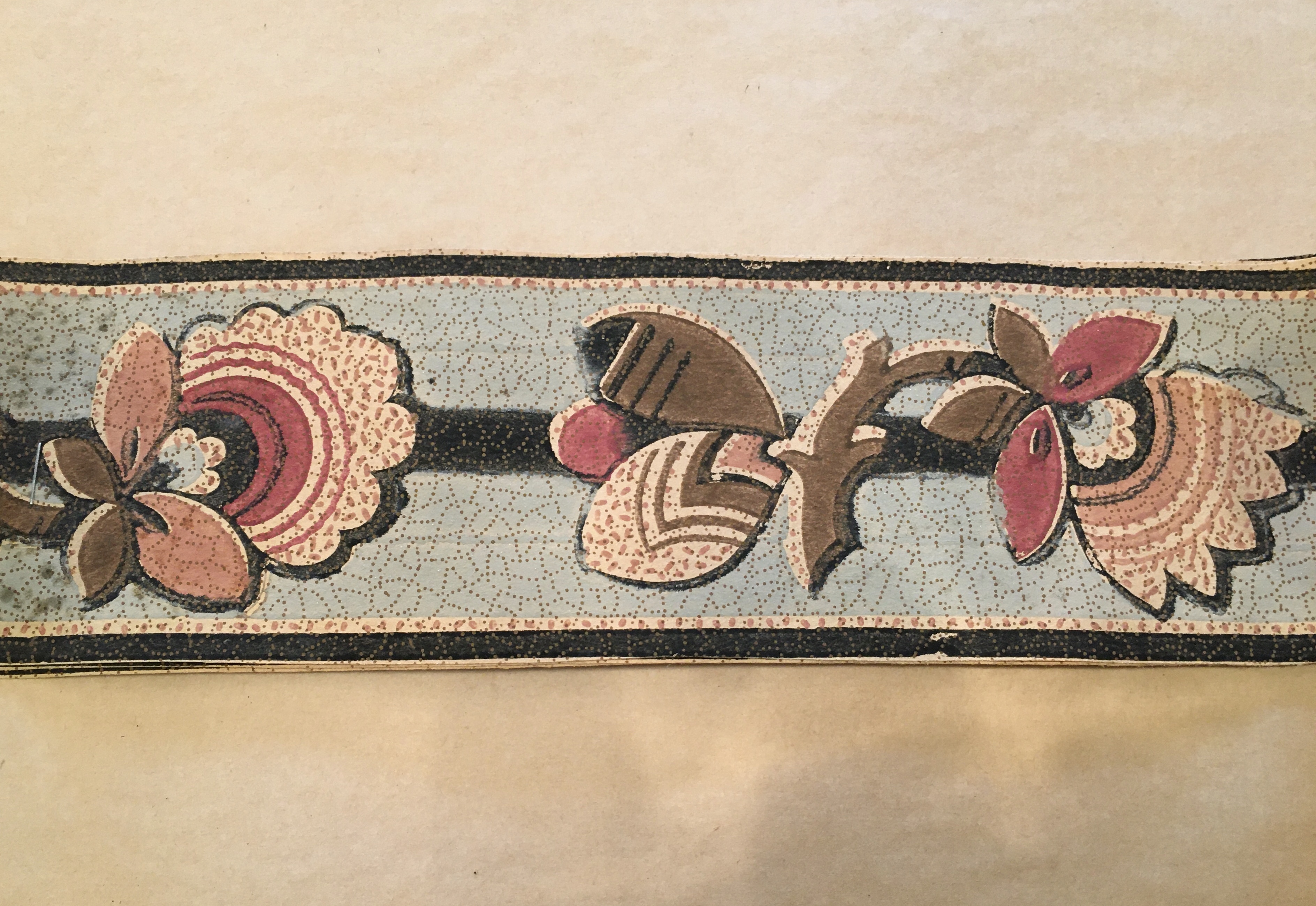 Art deco fantasiblommor