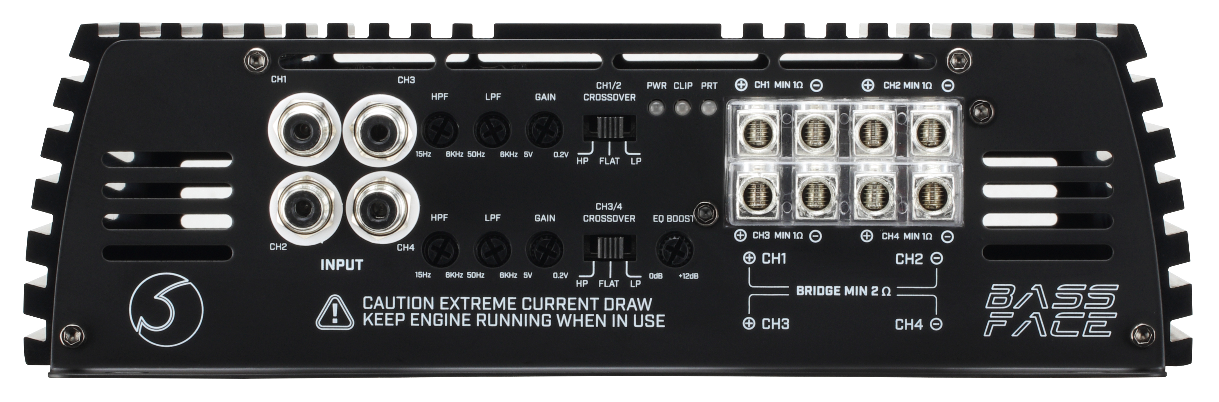 BASSFACE Team500/x4D  4x500wrms - 3