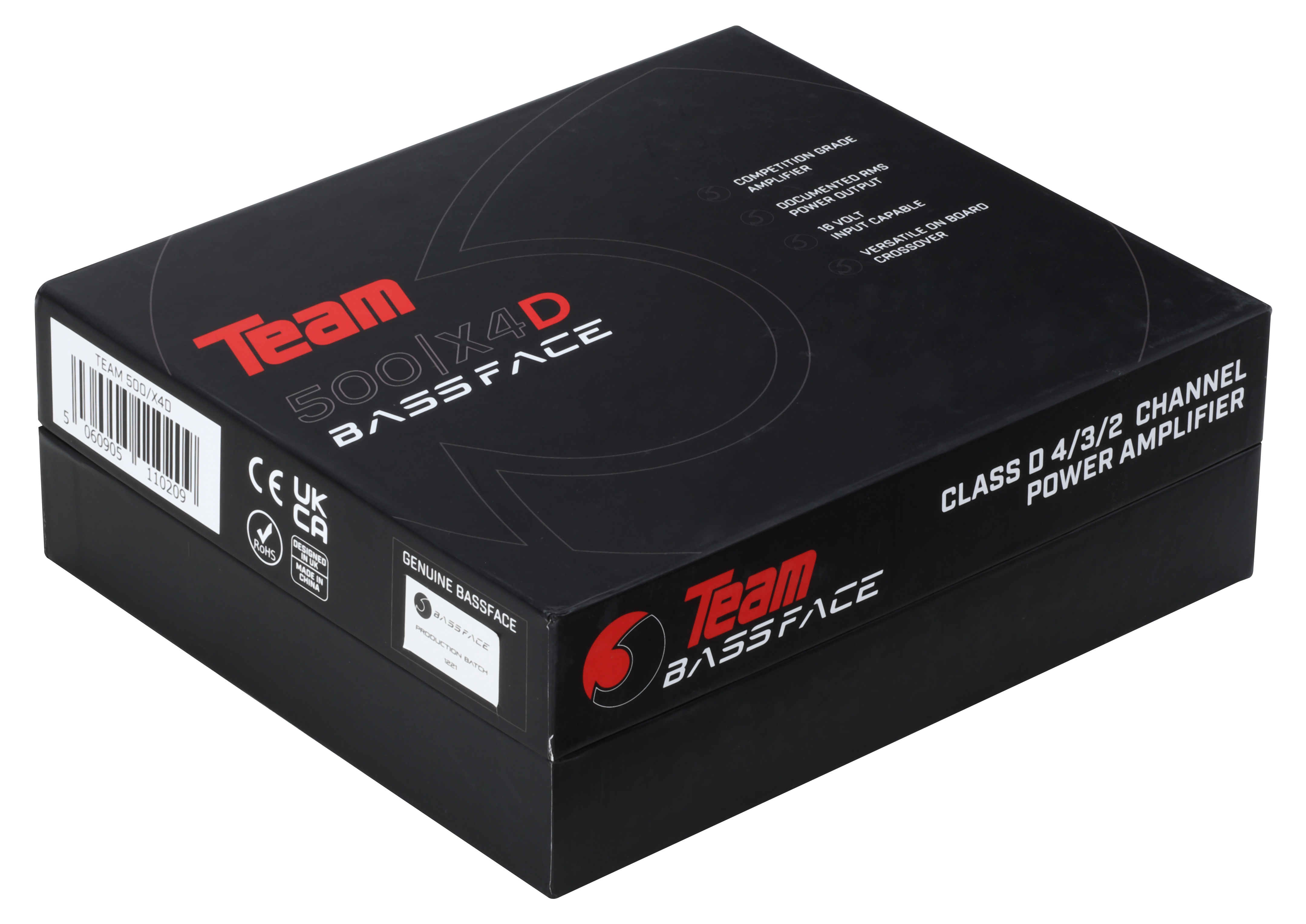 BASSFACE Team500/x4D  4x500wrms - 5