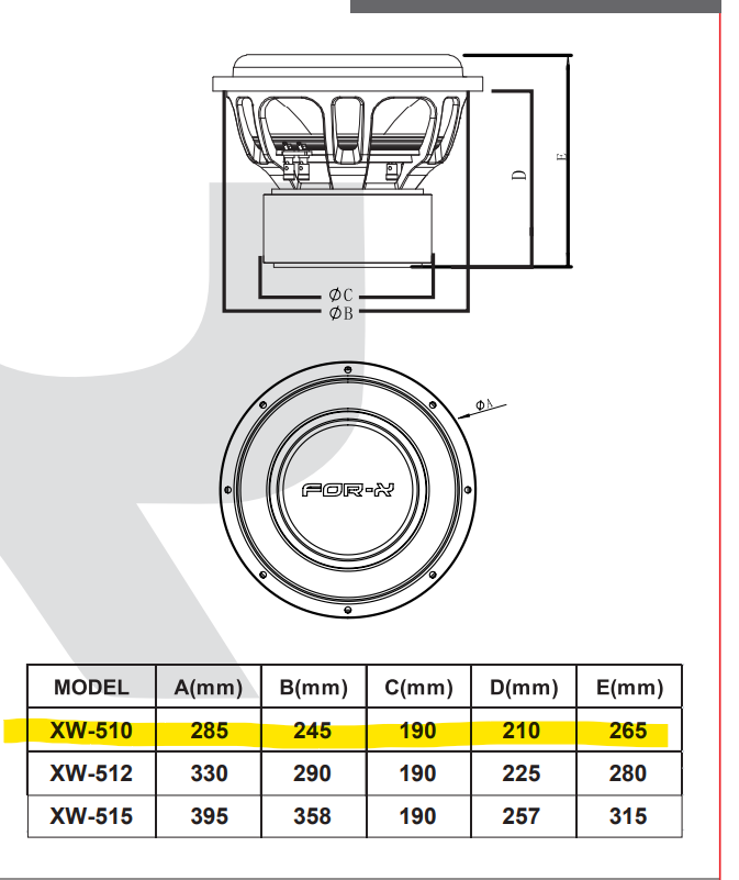 FOR-X XW-510D2 - 4