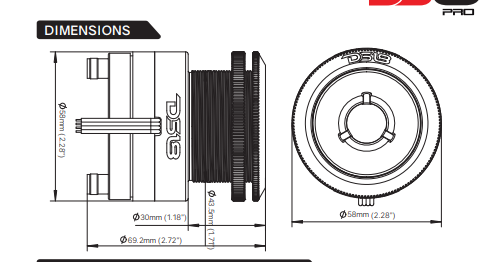 DS18 PRO-TW7L LED - 7