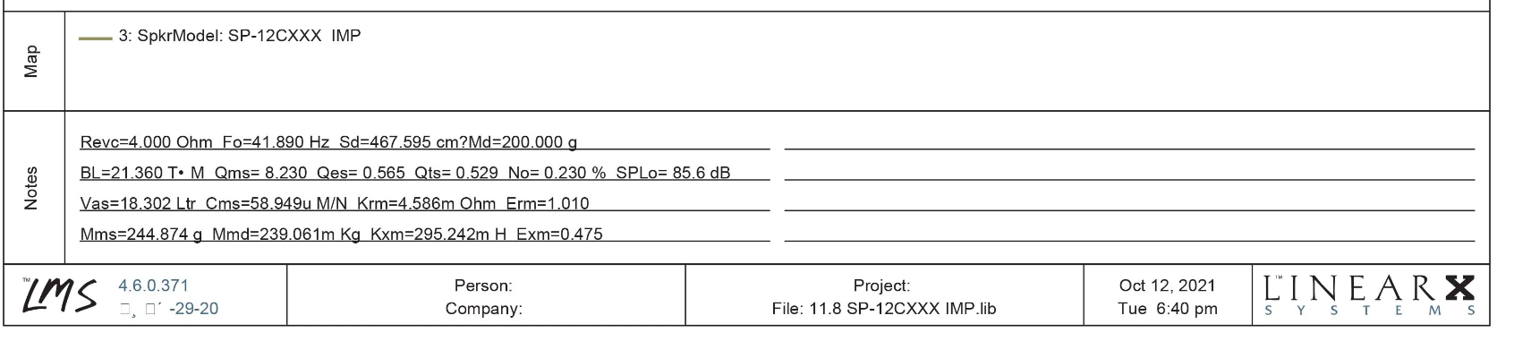 SPAUDIO SP-12CXXX - 8