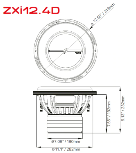 DS18 ZXI12.4D - JJ AUDIO