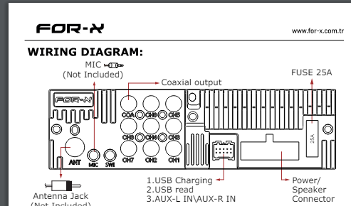 FOR-X XQ-7452DSP - 2