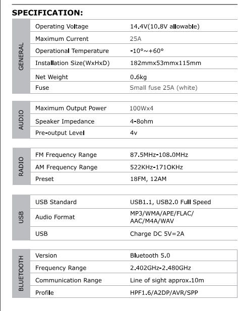 FOR-X XQ-7452DSP - 8