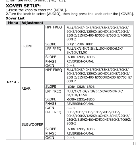 FOR-X XQ-728DSP - 5