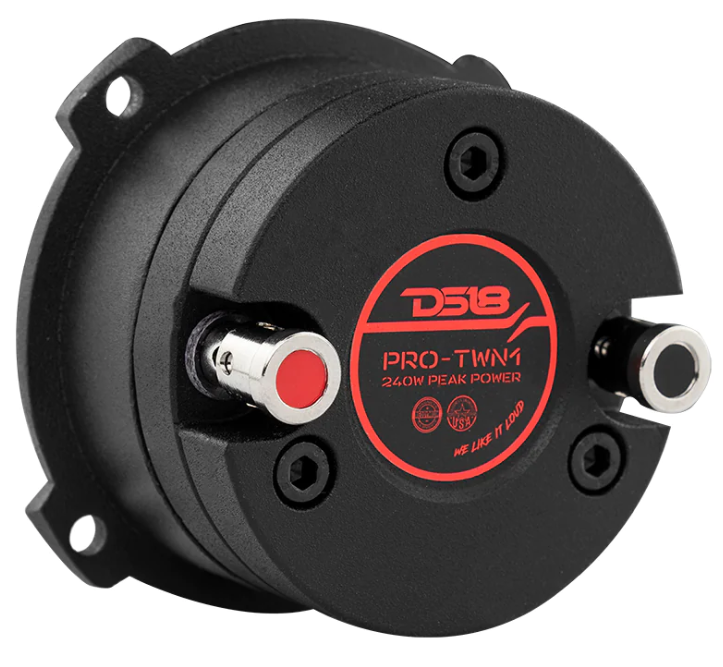 DS18 PRO-TWN6.4 4 PRO High Compression Neodymium Tweeter 1.25 Voice