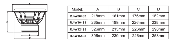 RJAUDIO RJ-W124s3 - 12
