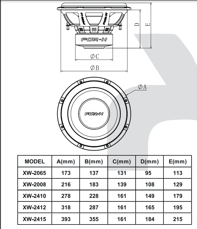 FOR-X XW-2065 D4 - 4