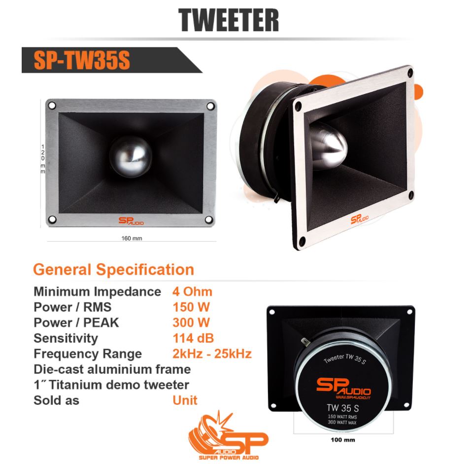 SPAUDIO SP-TW35s - 9