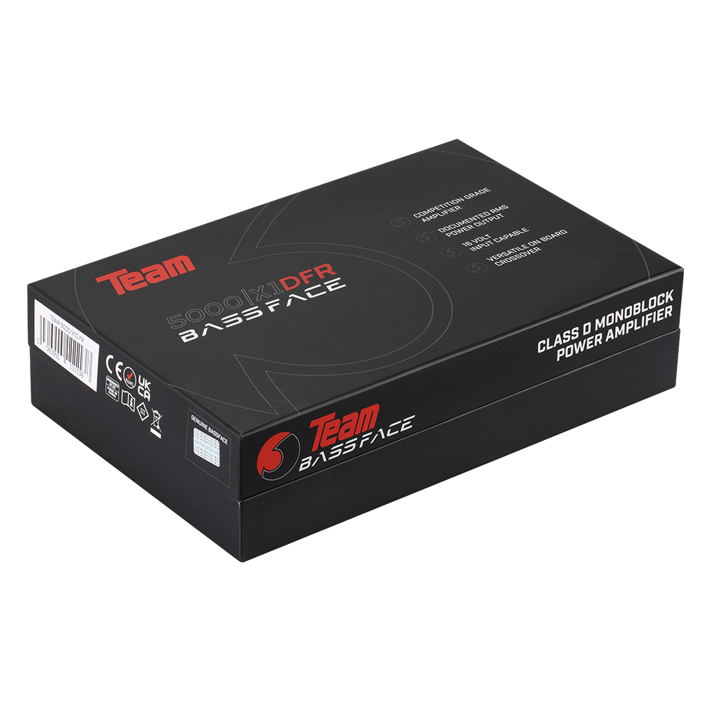 BASSFACE TEAM 5000/X1DFR  5000wrms - 8