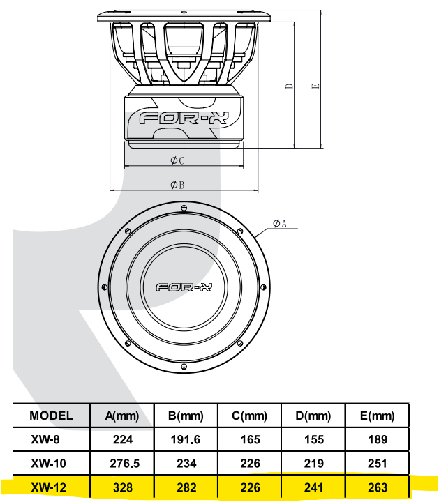 FOR-X XW-12 D1 - 3