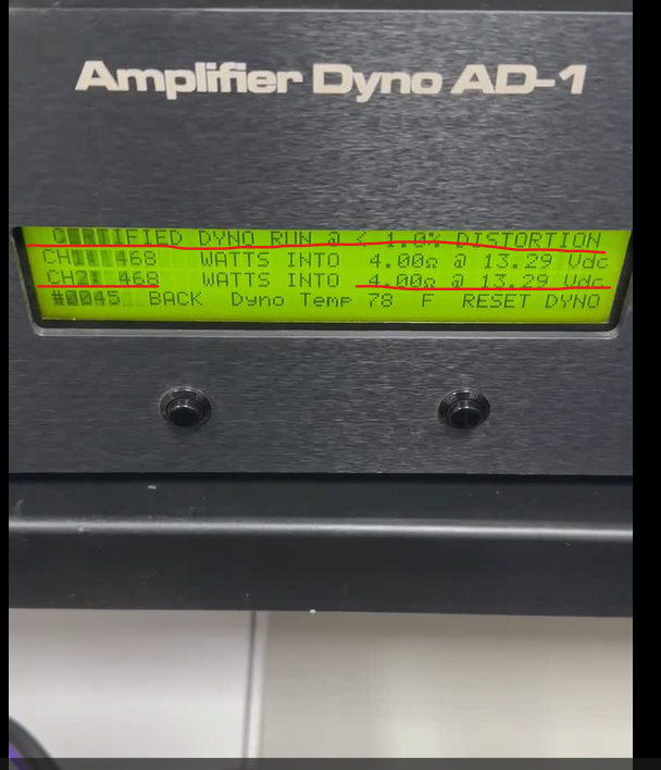 FOR-X XDQ-400.2D  2*600wrms - 2