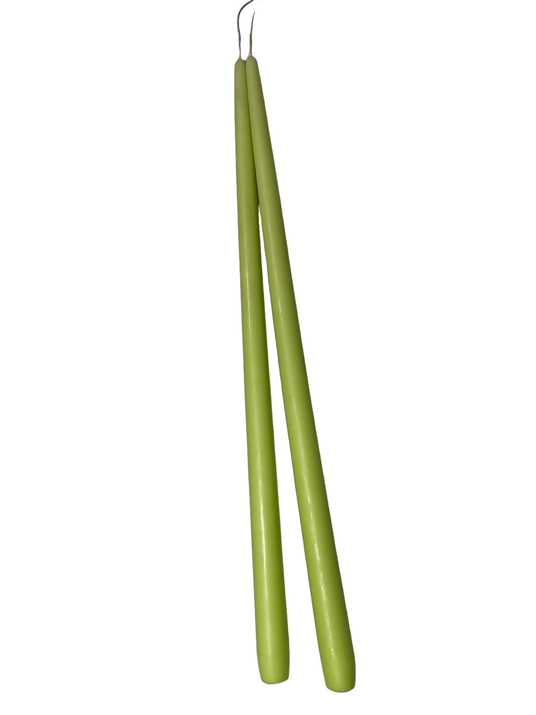 Antikljus Vårgrön Matt 45 cm Parljus