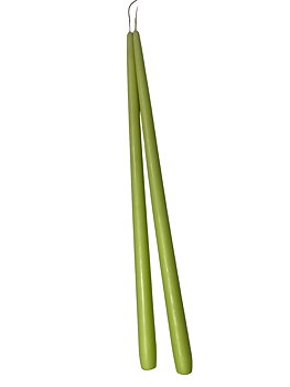Antikljus Vårgrön Matt 45 cm Parljus