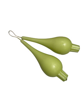 Droppljus Vårgrön Matt Parljus