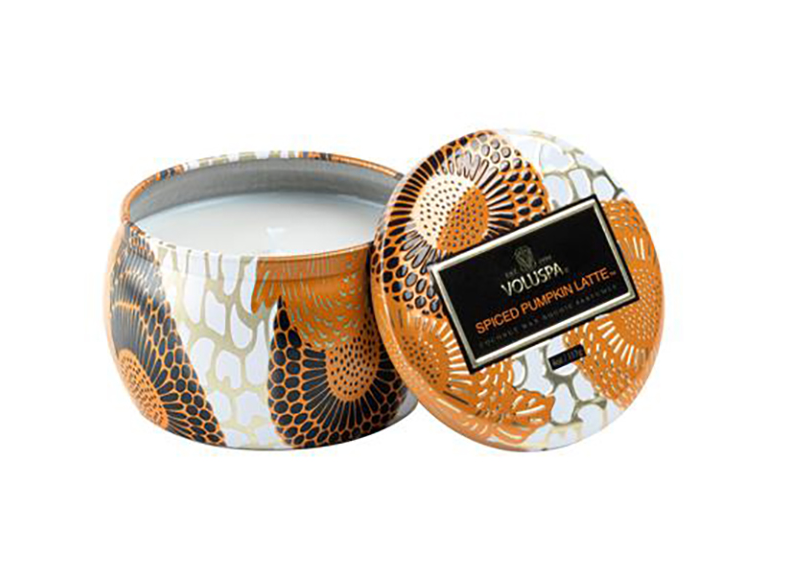 Voluspa Spiced Pumpkin Latte Mini Tin