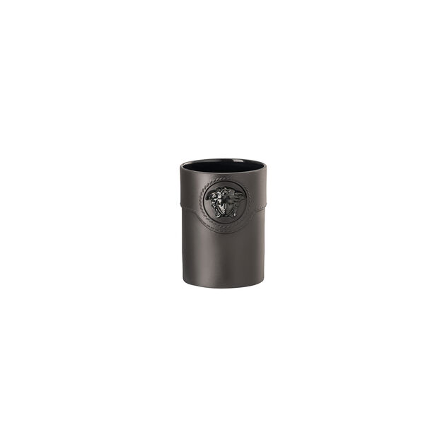 VERSACE La Medusa Mini Black Vase 10 cm