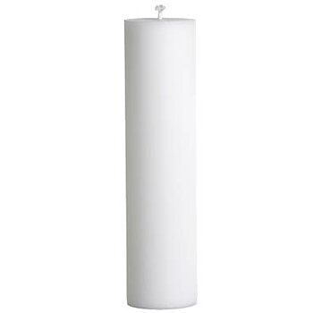 Cylinder candle 7 x 30 100% Stearin