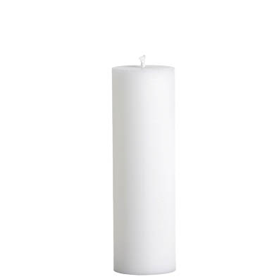 Cylinder candle 7 x 25cm 100% Stearin