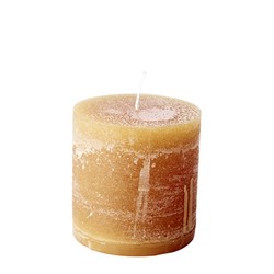 Blockljus Cote Nord Ocra 10x10cm