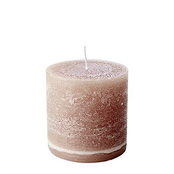 Blockljus Cote Nord Sand 10x10cm