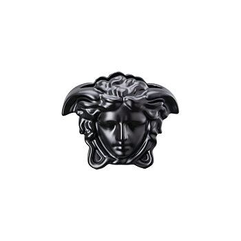 VERSACE Medusa Grande Vase Black 9cm