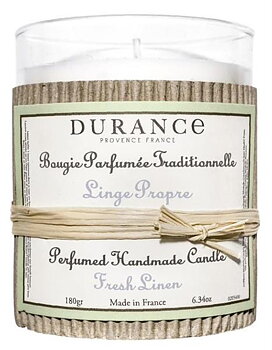 Durance Fresh Linen Doftljus 
